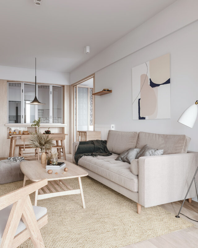 thi công nội thất nhà phố - nội thất passion