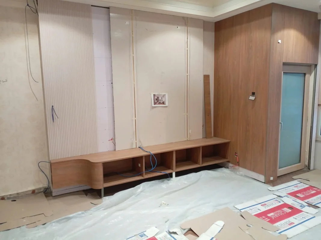 thi công hệ tủ trang trí căn hộ thủ đức